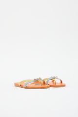 Hermès Leather Corfou Sandal