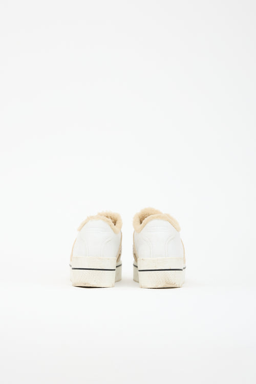Hermès Leather Dare Platform Sneaker
