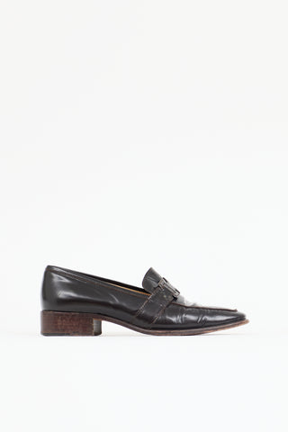 Hermès Leather H Loafer