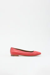 Hermès Leather H Ballet Flat