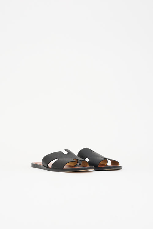 Hermès Leather Izmir H Sandal