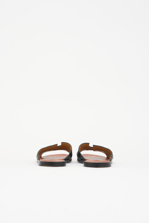 Hermès Leather Izmir H Sandal