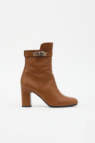 Hermès Leather Joueuse Boot