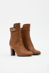 Hermès Leather Joueuse Boot
