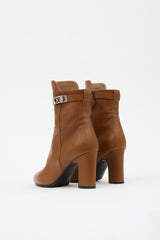 Hermès Leather Joueuse Boot