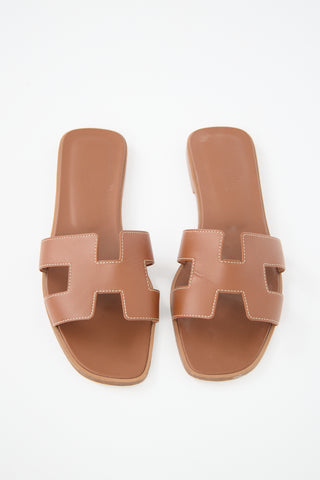 Hermès Leather Oran Sandal