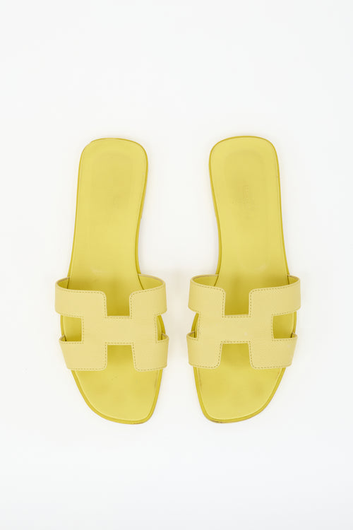 Hermès Leather Oran Sandal