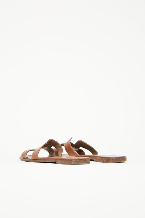Hermès Leather Oran Sandal