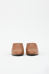 Hermès Leather Perforated Mule