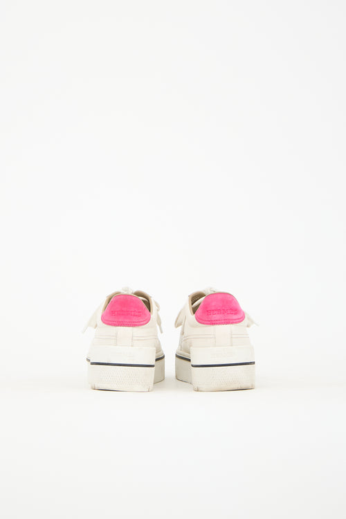 Hermès Leather Voltage Platform Sneaker