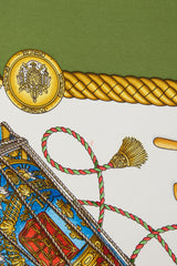 Hermès Silk Les Tambours 70 Scarf