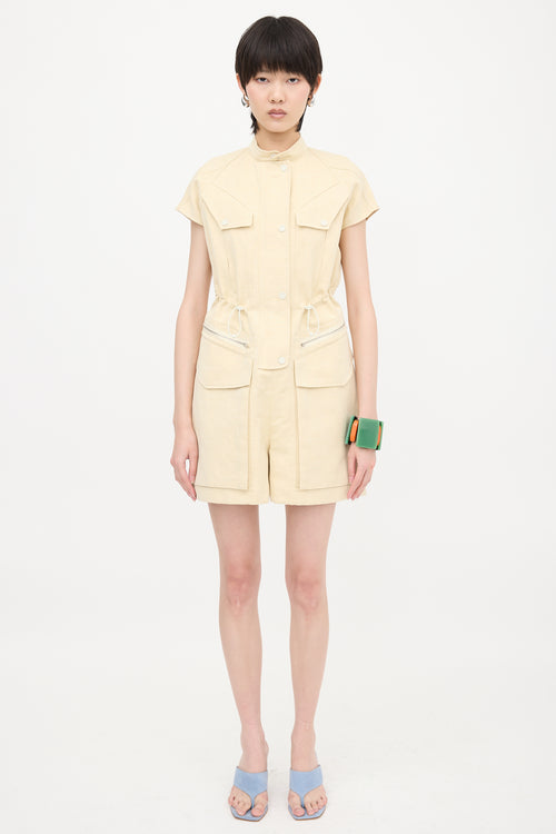 Hermès Linen Canvas Romper
