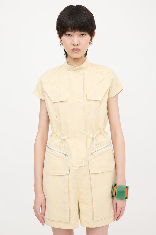 Hermès Linen Canvas Romper