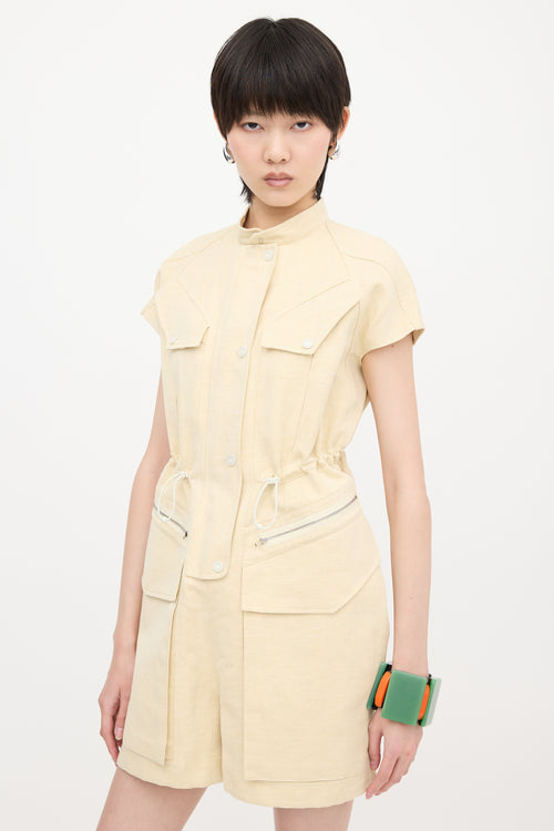 Hermès Linen Canvas Romper