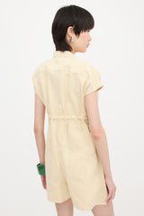 Hermès Linen Canvas Romper