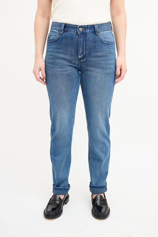 Hermès Medium Wash Slim Jeans
