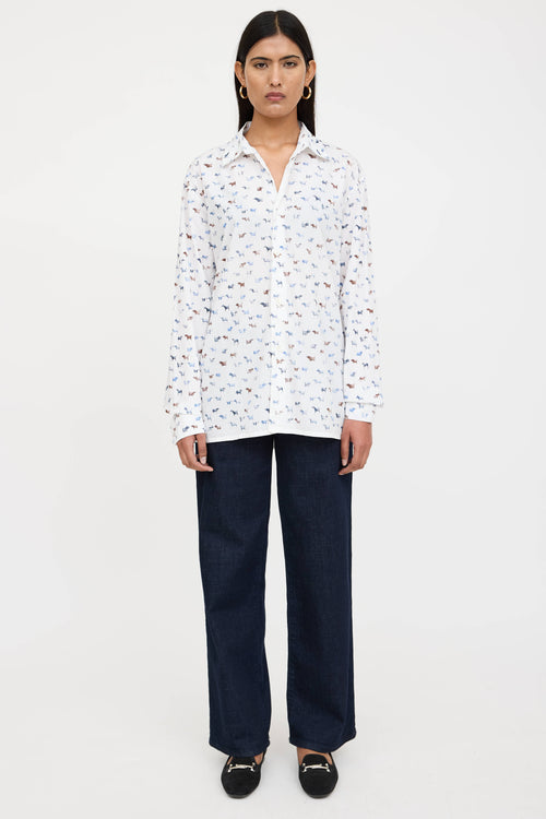 Hermès Meli Medor Poplin Shirt