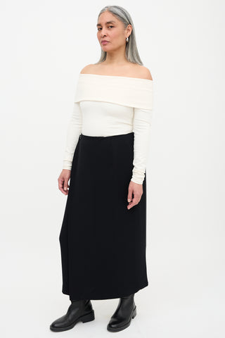 Hermès Midi Wrap Skirt