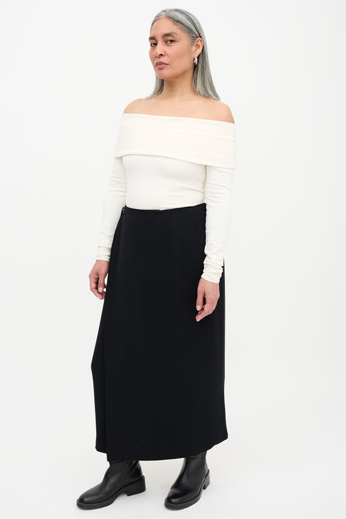 Hermès Midi Wrap Skirt