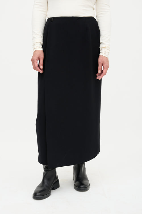 Hermès Midi Wrap Skirt