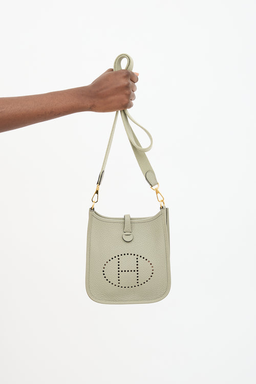 Hermès 2023 Sauge Clemence Evelyne III TPM Bag