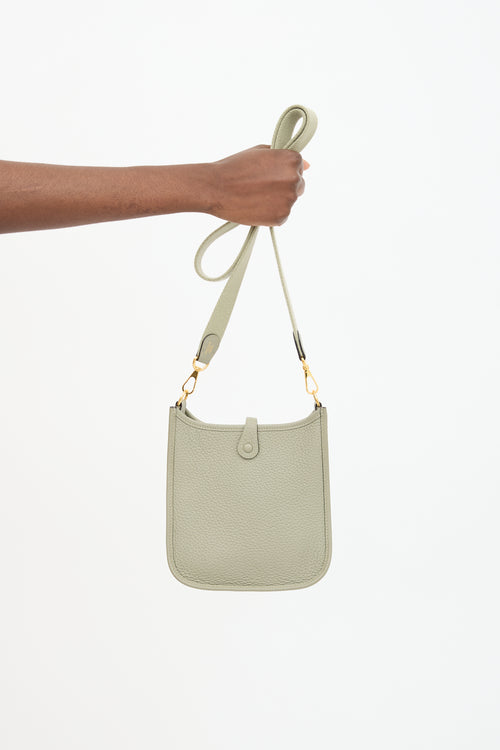 Hermès 2023 Sauge Clemence Evelyne III TPM Bag
