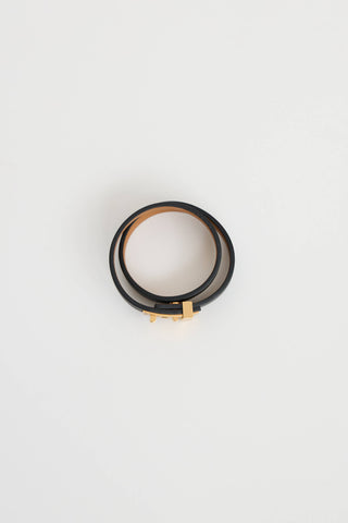 Hermès 2017 Swift Mini Double Tour Bracelet