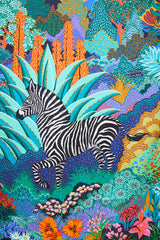 Hermès 2019 Silk Mountain Zebra 90 Scarf