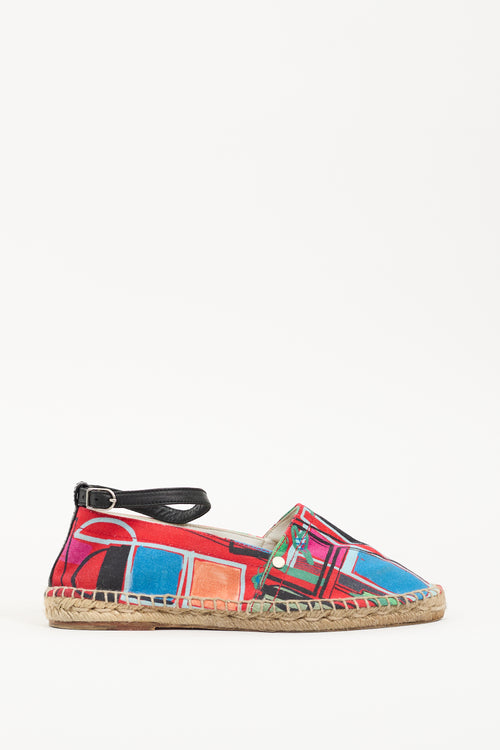 Hermès Multi Canvas Malaga Espadrille