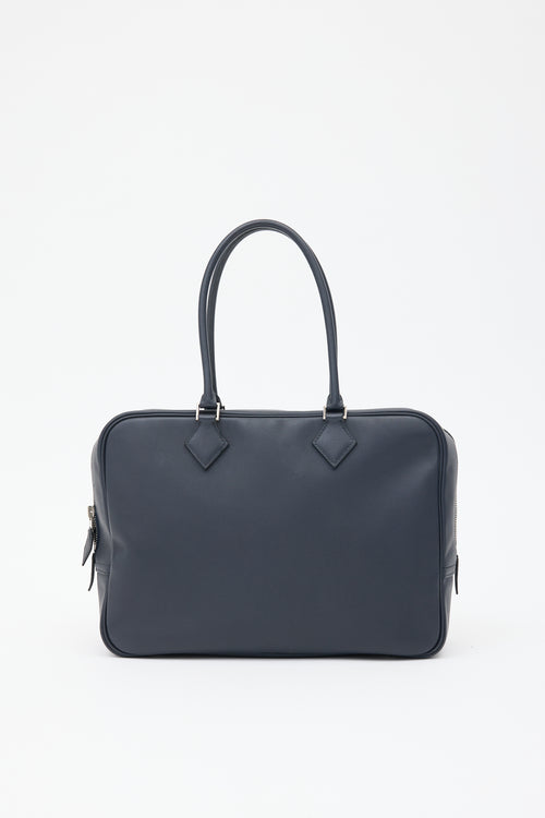 Hermès Navy Swift Plume 32 Bag