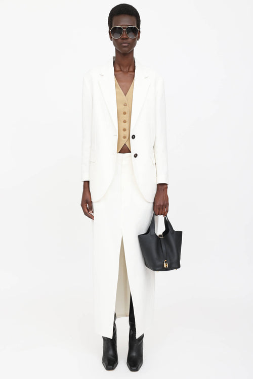 Noir Clemence Picotin Lock 18 Bag