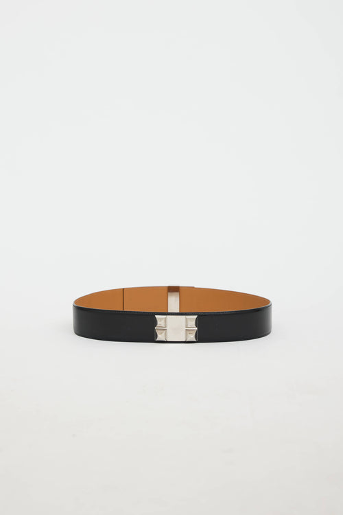 Hermès2016 Leather Collier De Chien 50 Belt