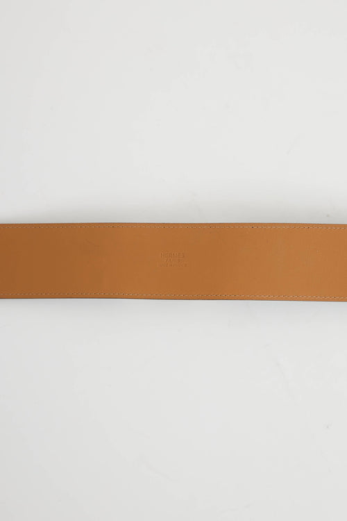 Hermès2018 Leather Collier De Chien 50 Belt