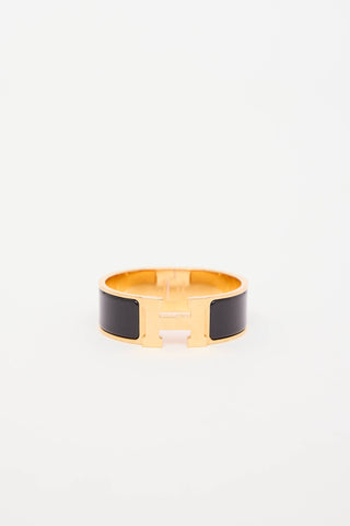 Hermès Clic Clac H Wide Bracelet
