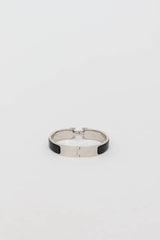 Hermès Palladium Noir Clic H PM Bracelet
