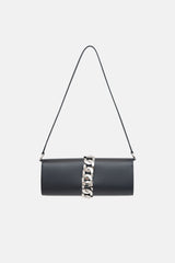 Hermès Noir Madame Boucle Sellier Chaine Bag