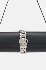 Hermès Noir Madame Boucle Sellier Chaine Bag