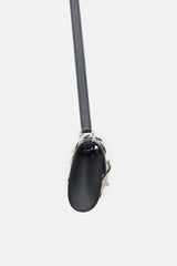 Hermès Noir Madame Boucle Sellier Chaine Bag