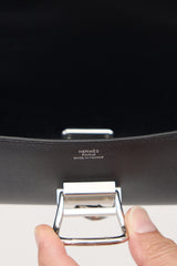 Hermès Noir Madame Boucle Sellier Chaine Bag