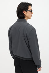 Hermès Nylon Reversible Printed Bomber Jacket
