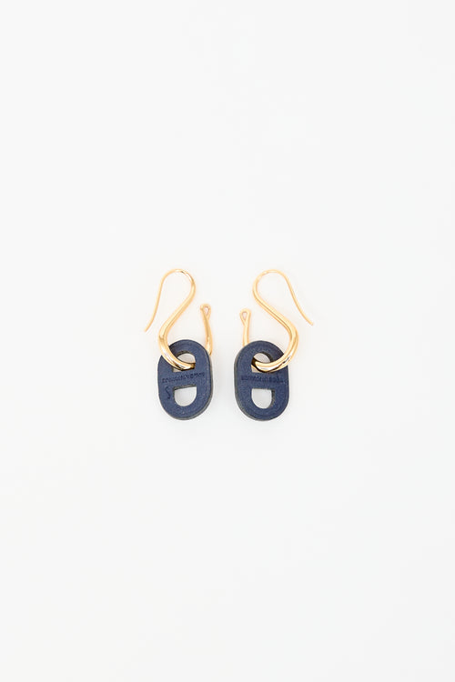 Hermès O'Maillon Drop Earrings