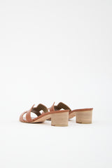 Hermès Leather Oasis Heel