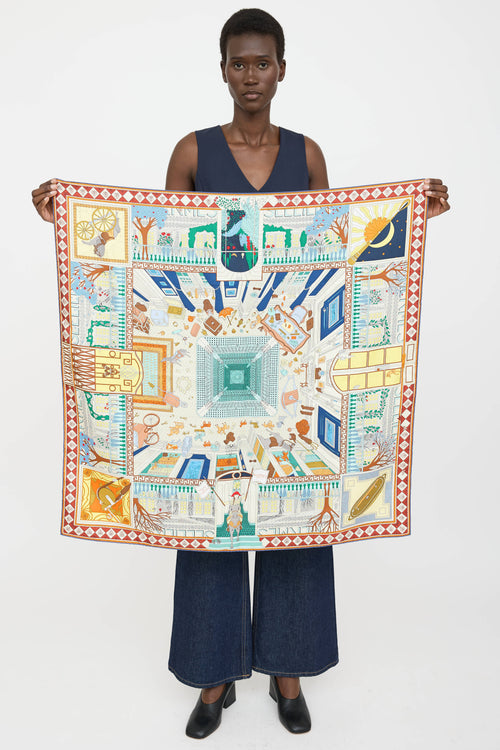 Hermès Objets de Curiosite Scarf
