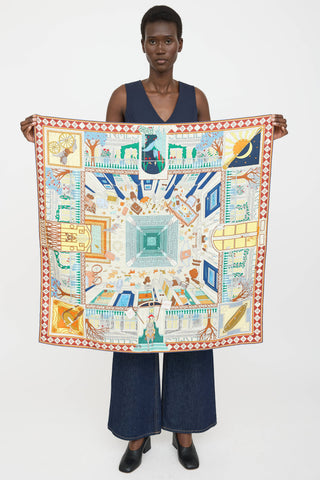 Hermès Objets de Curiosite Scarf