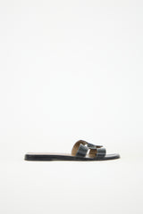 Hermès Leather Oran Slide