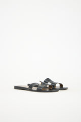Hermès Leather Oran Slide