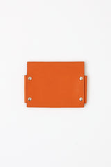Hermès Potiron Togo Trump Card Case