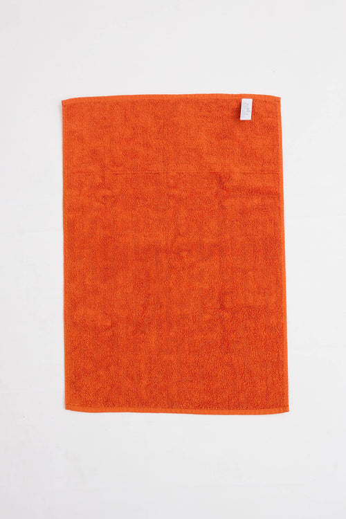 Hermès Orange Feu Stairs Three Piece Towel Set