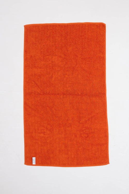 Hermès Orange Feu Stairs Three Piece Towel Set