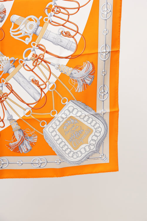 Hermès Cliquetis Silk Scarf